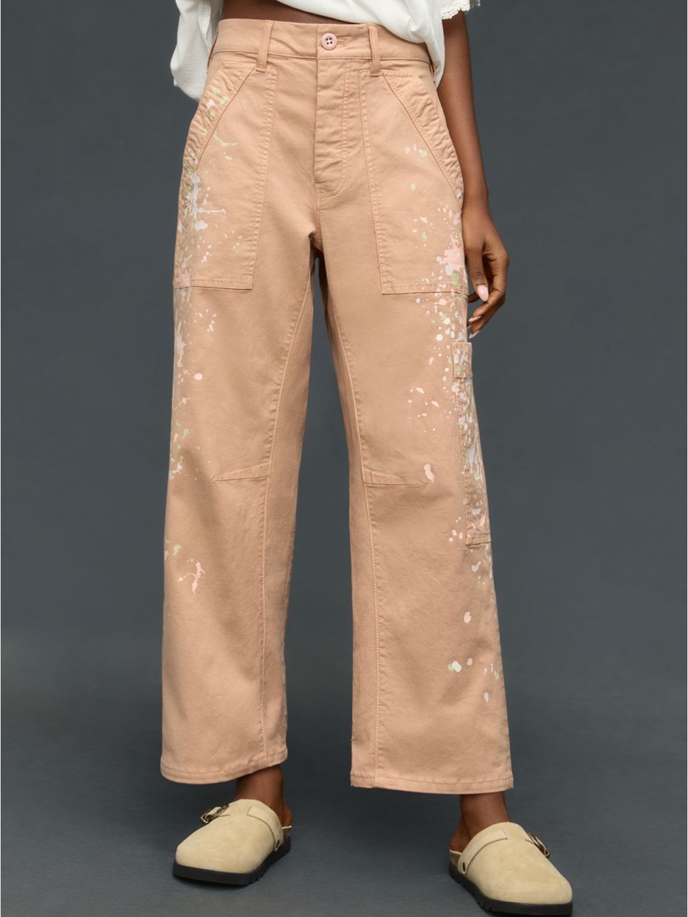 Pilcro Millie Low-Slung Barrel Pants - Picture 2 of 16